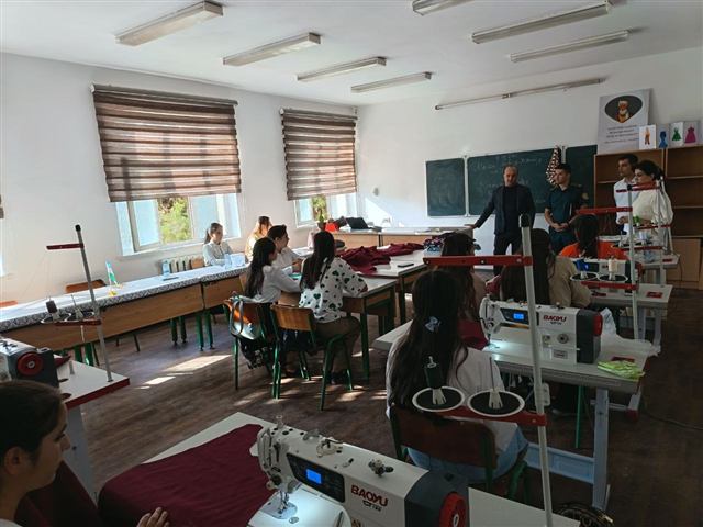Tikuvchilik ustaxonasida ochiq dars